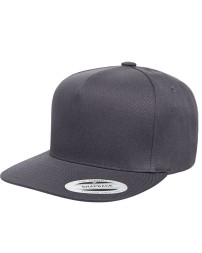 Yupoong Y6007   Adult 5-Panel Cotton Twill Snapback Cap