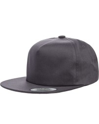 Yupoong Y6502   Adult Unstructured 5-Panel Snapback Cap