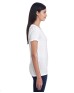 Threadfast Apparel 252RV   Ladies' Invisible Stripe V-Neck T-Shirt