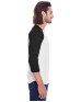 Threadfast Apparel 302G   Unisex Triblend 3/4-Sleeve Raglan