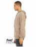 Bella + Canvas 3742C   FWD Fashion Unisex Raw Seam Hooded Sweatshirt