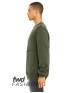 Bella + Canvas 3743   FWD Fashion Unisex Raw Seam Crewneck Pullover