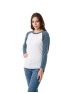 Next Level Apparel 6051   Unisex Triblend 3/4-Sleeve Raglan