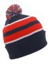 Pacific Headwear 641K   Knit Fold-Over Pom-Pom Beanie