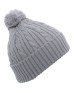 Pacific Headwear 643K   Cable Knit Pom-Pom Beanie