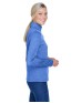 UltraClub 8618W   Ladies' Cool & Dry Heathered Performance Quarter-Zip