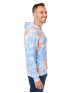 J America 8861JA   Adult Tie-Dye Pullover Hooded Sweatshirt