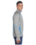 North End 88697   Men's Flux Melange Bonded Fleece Jacket