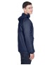 UltraClub 8925   Adult Quarter-Zip Hooded Pullover Pack-Away Jacket