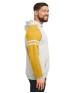 Jerzees 97CR   Unisex NuBlend Varsity Color-Block Hooded Sweatshirt