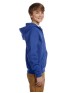 Jerzees 993B   Youth NuBlend Fleece Full-Zip Hooded Sweatshirt