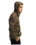 Alternative AA1970P   Men's Triblend Long-Sleeve Printed Full Zip Hoodie