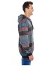 Burnside B8603   Men's Printed Stripe Marl Pullover