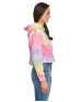 Tie-Dye CD8333   Ladies' Cropped Hooded Sweatshirt