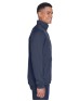 Devon & Jones DG796   Men's Newbury Colorblock Melange Fleece Full-Zip