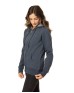 econscious EC4580   Ladies' Heathered Full-Zip Hooded Sweatshirt