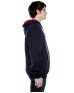 Beimar Drop Ship F1023   Unisex Contrast Hooded Sweatshirt