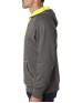 J America JA8883   Adult Shadow Fleece Pullover Hood