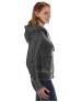 J America JA8913   Ladies' Zen Full-Zip Fleece Hooded Sweatshirt