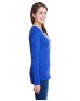 LAT LA3538   Ladies' Long Sleeve Fine Jersey Lace-Up T-Shirt