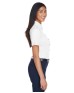 Harriton M500SW   Ladies' Easy Blend Short-Sleeve Twill Shirt with Stain-Release