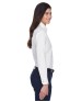 Harriton M500W   Ladies' Easy Blend Long-Sleeve Twill Shirt with Stain-Release