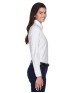 Harriton M600W   Ladies' Long-Sleeve Oxford with Stain-Release