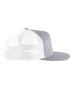 Pacific Headwear P710   Heathered 6-Panel Arch Trucker Snapback Cap