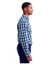 Artisan Collection by Reprime RP250   Men's Mulligan Check Long-Sleeve Cotton Shirt