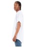 Shaka Wear SHCLT   Adult Curved Hem Long T-Shirt