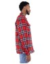 Shaka Wear SHPFJ   Men's Plaid Flannel Jacket