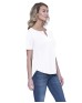 StarTee ST1422   Ladies' CVC Slit V-Neck T-Shirt