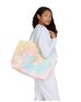 US Blanks US224SW   Unisex Swirl Tie-Dye Large Canvas Shopper